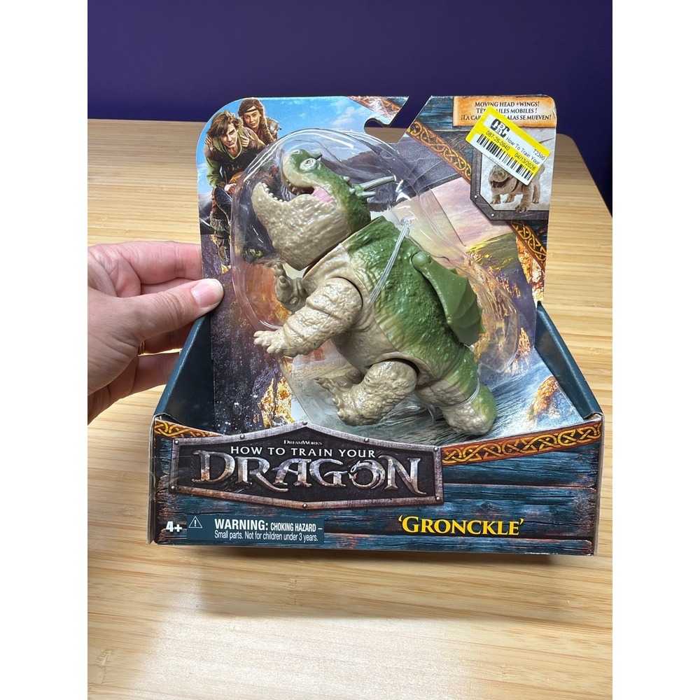 How to Train Your Dragon Gronckle Dragon Figure New in Package Spin Master